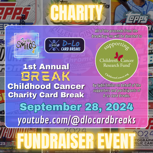 1st Annual BREAK Childhood Cancer Charity Card Break